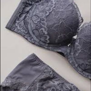 Victoria Secret purple-lace bra!